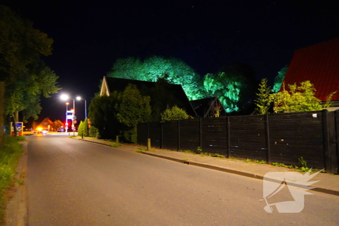 Brand ontdekt door buurvrouw