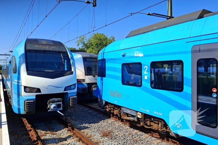 Trein gestrand bij station wegens defect