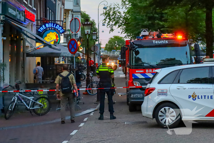 Brand in winkel onder controle