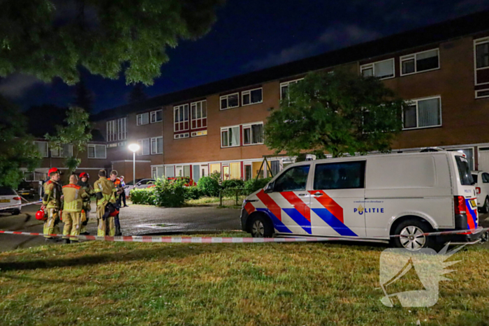 Explosie en brand verontrusten omwonenden