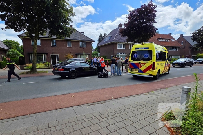 Fietser gewond bij aanrijding met auto