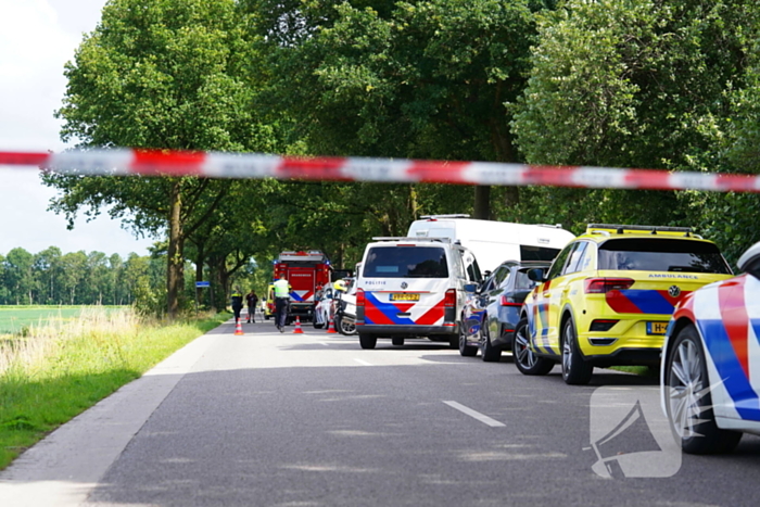 Eenzijdig ongeval met vier gewonden