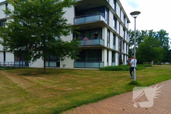 Brand in flatwoning door vergeten pan