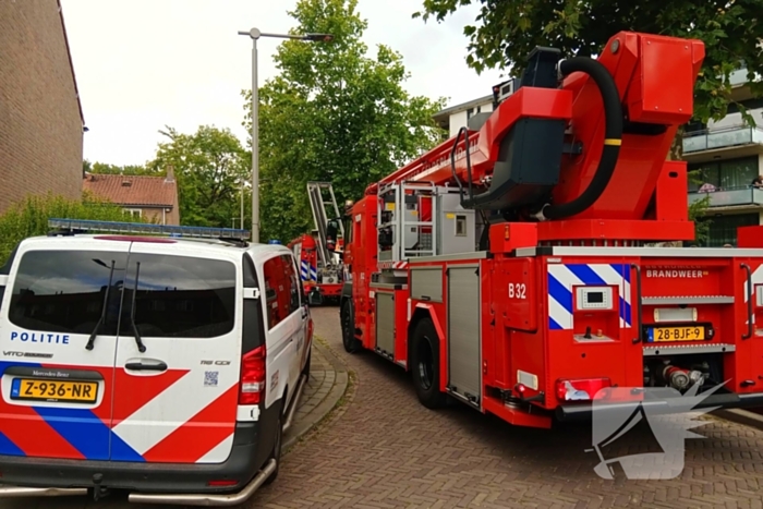 Brand in flatwoning door vergeten pan