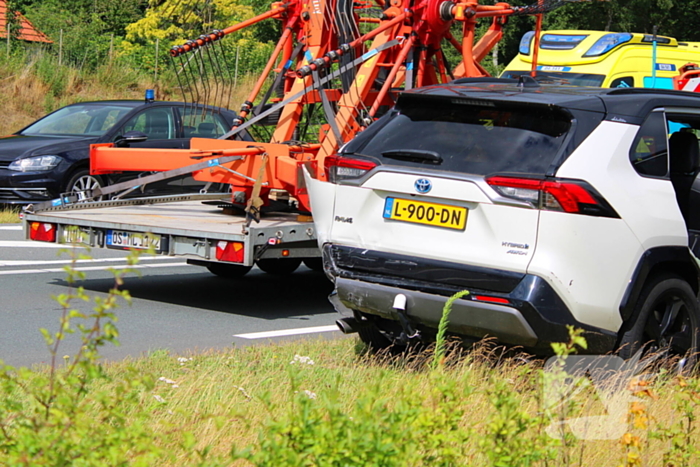 Kettingbotsing leidt tot veel schade