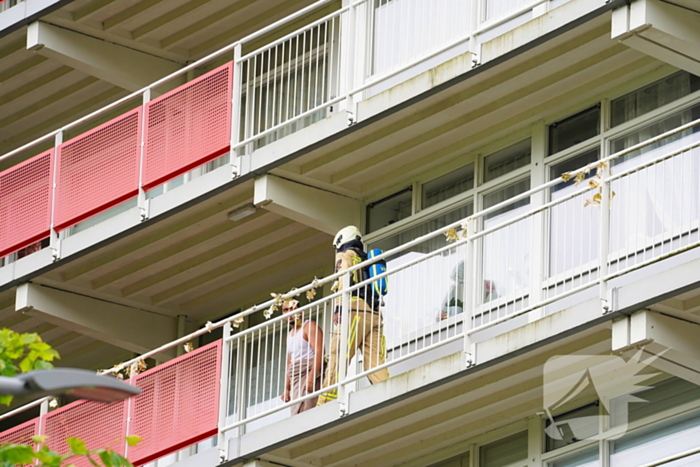 Flat gecontroleerd na brandmelding