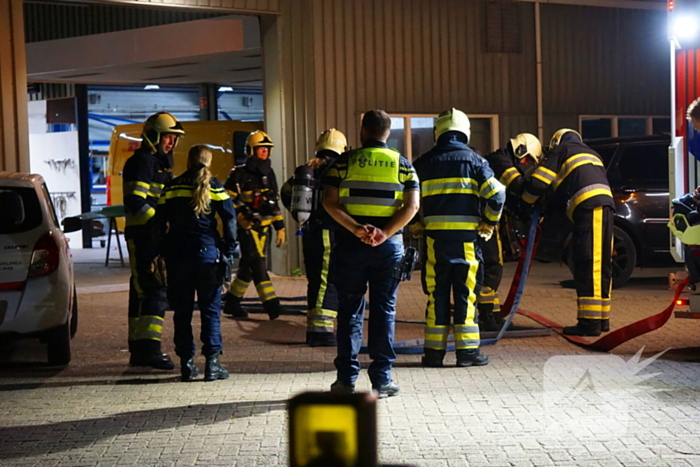 Nachtelijke brand zonder slachtoffers