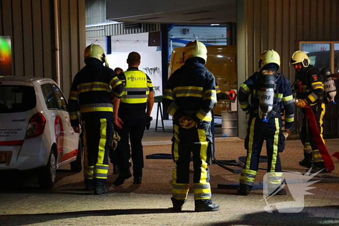 Nachtelijke brand zonder slachtoffers