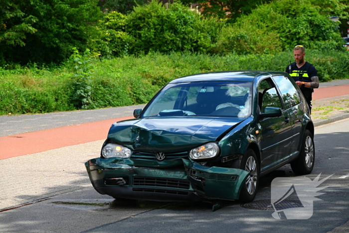 Ongeluk veroorzaakt verkeershinder