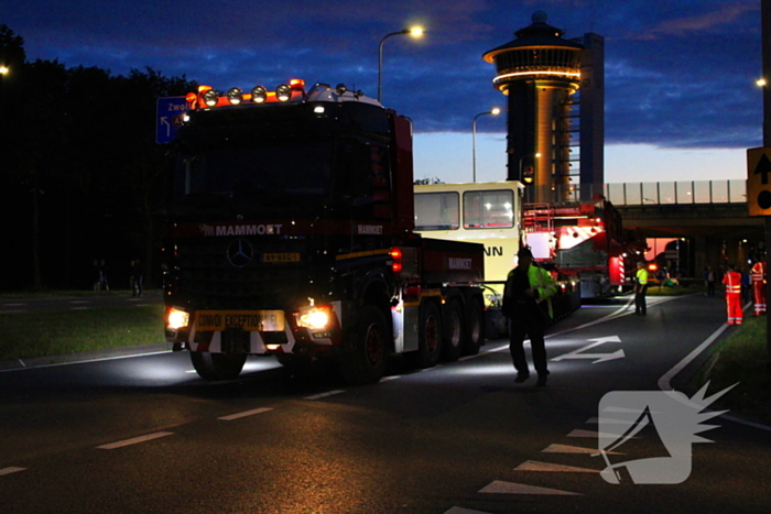 Transport van TenneT veroorzaakt verkeershinder
