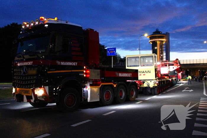 Transport van TenneT veroorzaakt verkeershinder