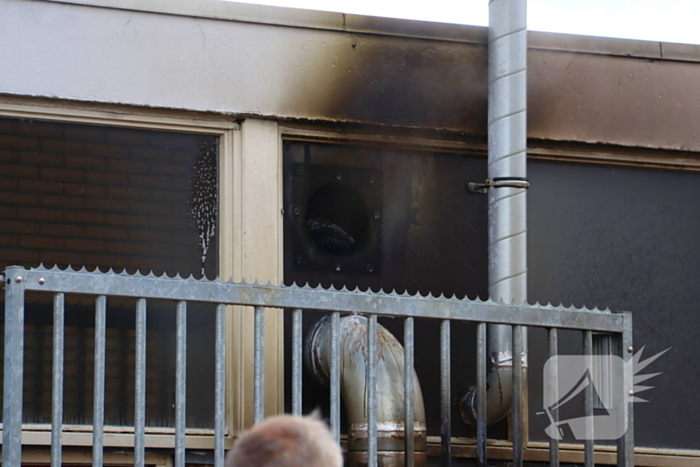 Brand in bijgebouw snel opgeschaald