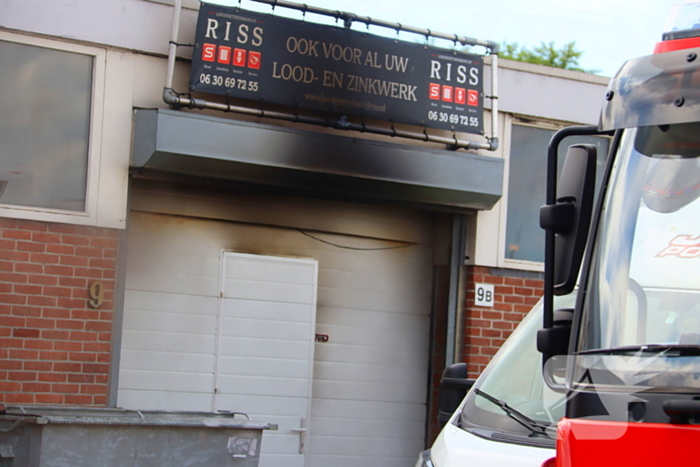 Brand in bijgebouw snel opgeschaald