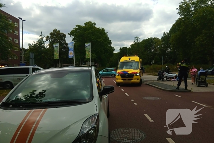Politie stelt scootmobiel veilig na valpartij