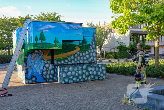 Brand in technische ruimte snel geblust