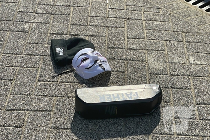 Gebruik van masker tijdens overval