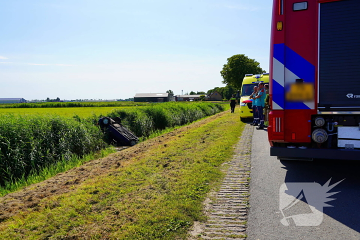 Inzittenden verlaten ongevalslocatie