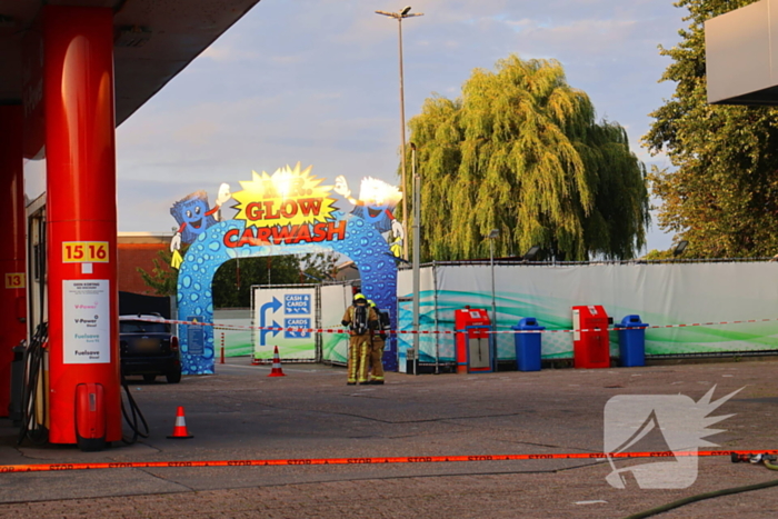 Dumping drugsafval bij autowasserette, man onwel