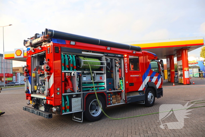 Dumping drugsafval bij autowasserette, man onwel