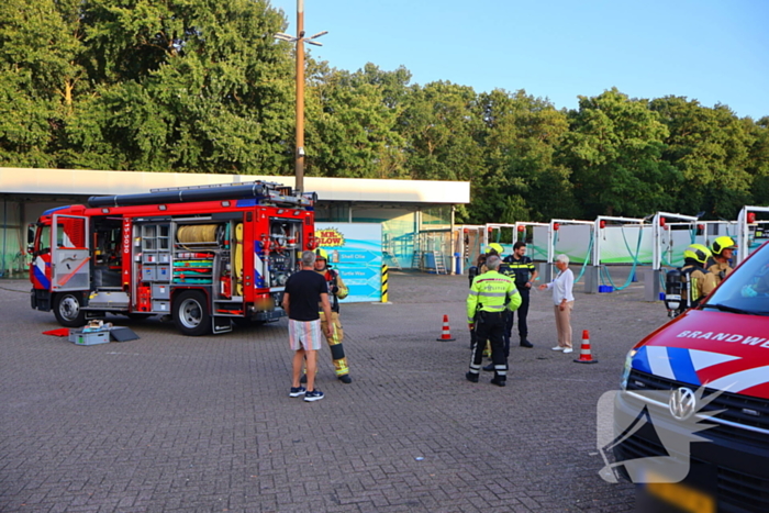 Dumping drugsafval bij autowasserette, man onwel