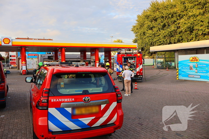 Dumping drugsafval bij autowasserette, man onwel
