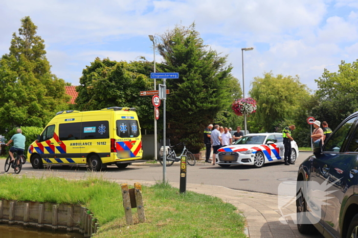 Fietser gewond bij aanrijding met auto
