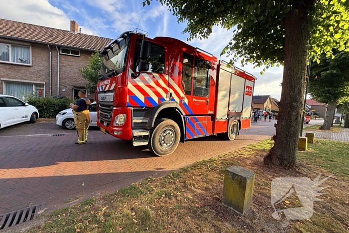 Woningbrand ontstaan door pan op vuur