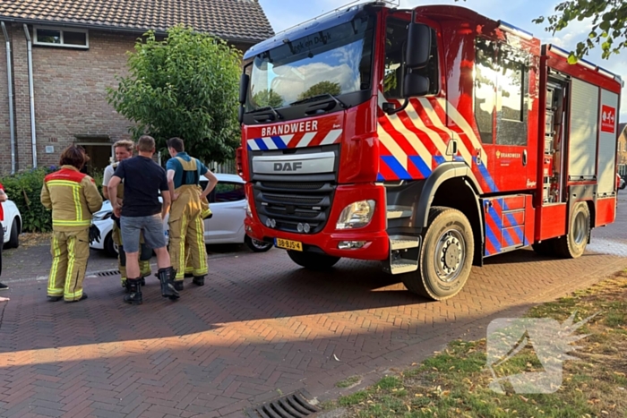 Woningbrand ontstaan door pan op vuur