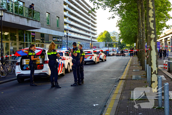 Steekpartij leidt tot grote politie-inzet