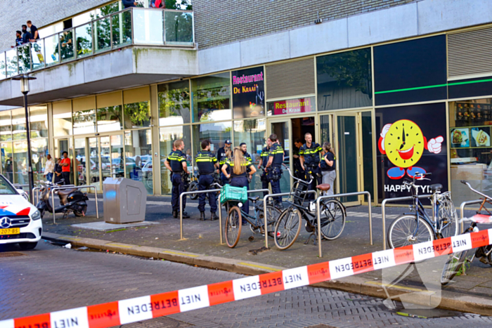 Steekpartij leidt tot grote politie-inzet