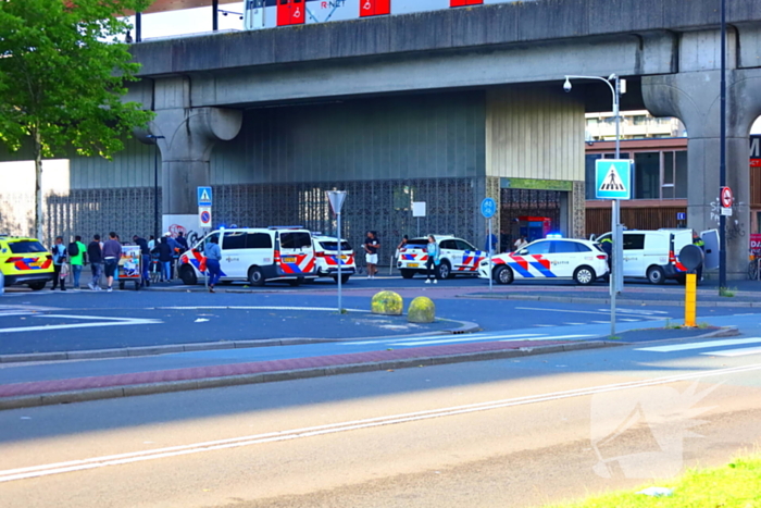 Steekpartij leidt tot grote politie-inzet