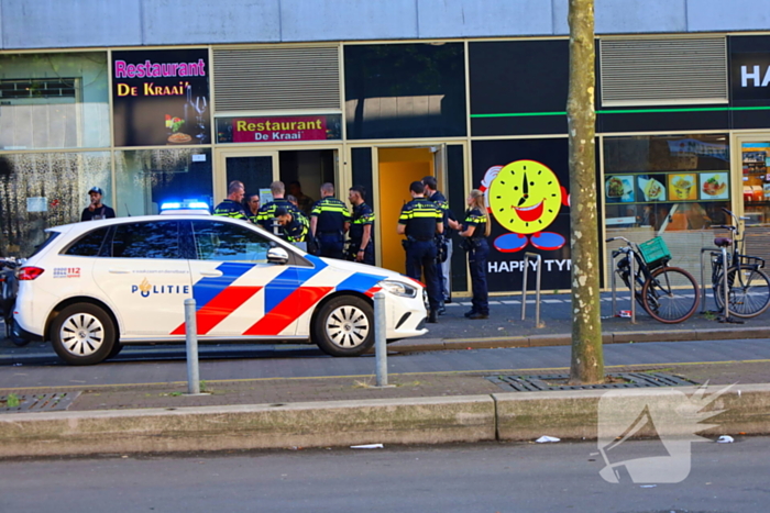 Steekpartij leidt tot grote politie-inzet