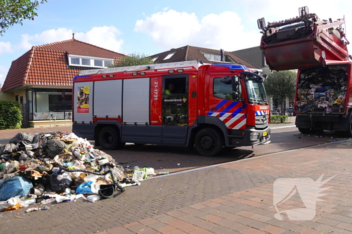 Accu veroorzaakte brand in lading