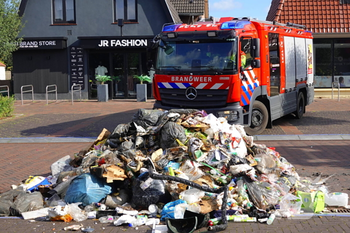 Accu veroorzaakte brand in lading