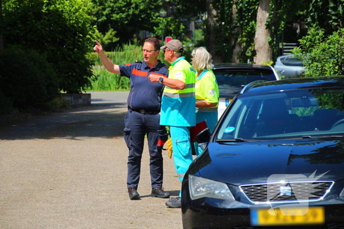 Dierenambulance in actie voor vastzittende kat