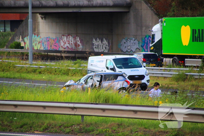 Snelweg dicht na fors ongeval