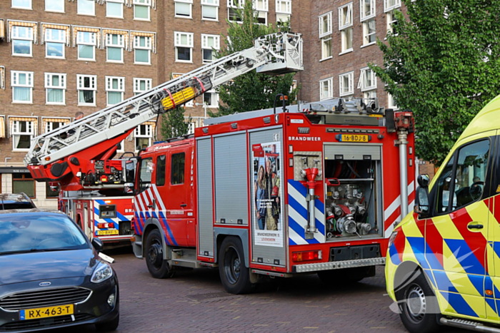 Woningbrand snel onder controle, enkele personen nagekeken