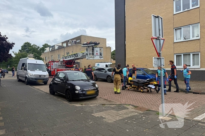 Medische noodsituatie in appartement leidt tot inzet traumahelikopter