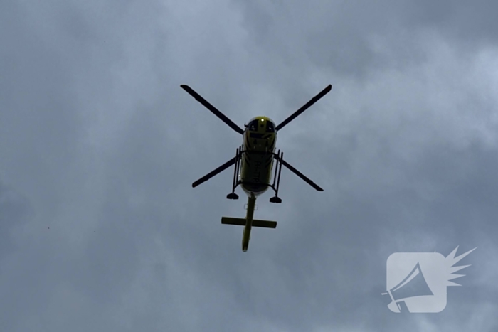 Medische noodsituatie in appartement leidt tot inzet traumahelikopter