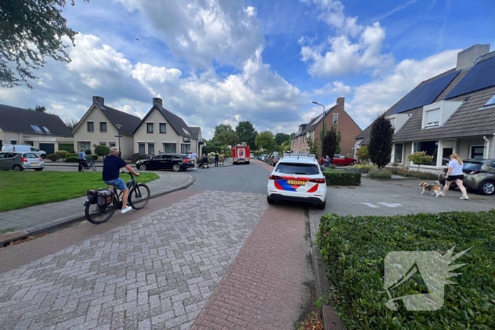 Wasdroger in brand, niemand gewond