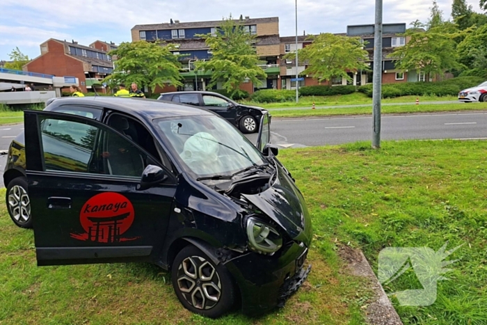 Botsing met forse schade