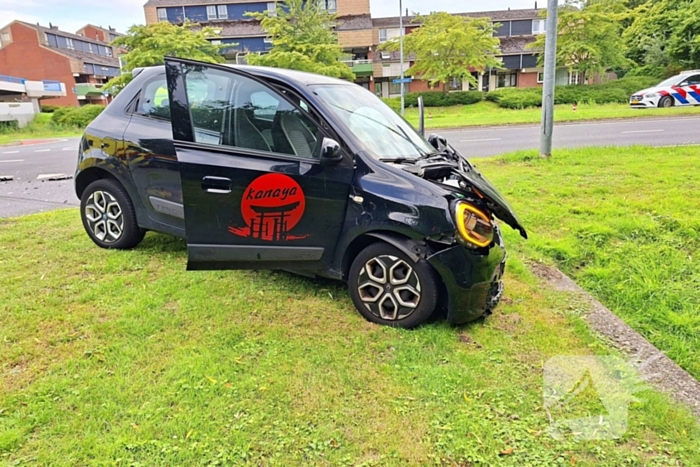 Botsing met forse schade