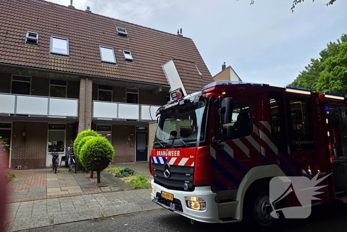 Woningbrand snel geblust
