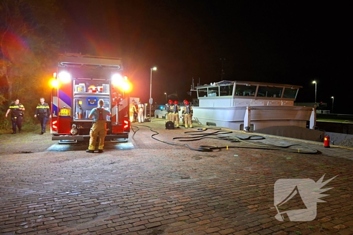Snelle reactie op brand in machinekamer