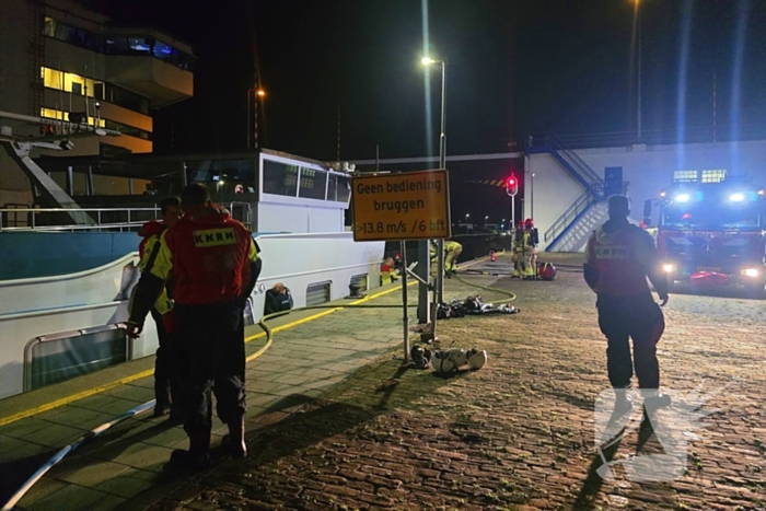 Snelle reactie op brand in machinekamer