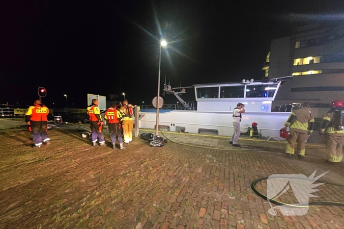 Snelle reactie op brand in machinekamer