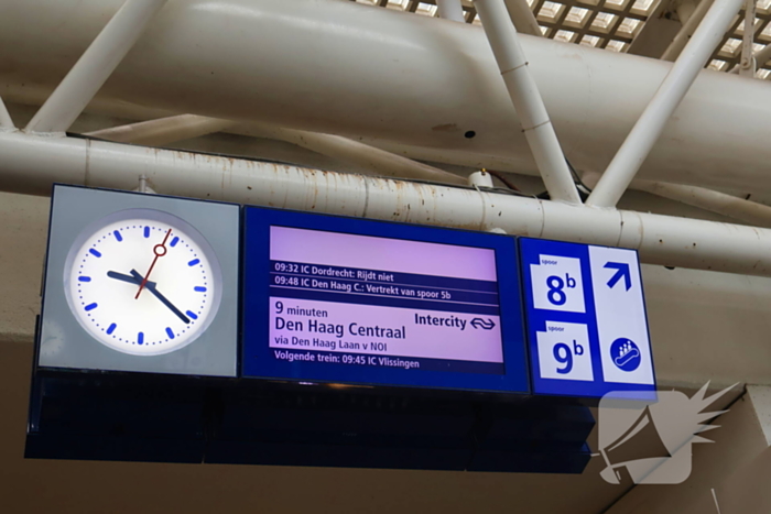 Defecte bovenleiding leidt tot grote vertragingen