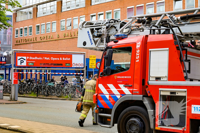 Brand in muziektheater leidt tot ontruiming