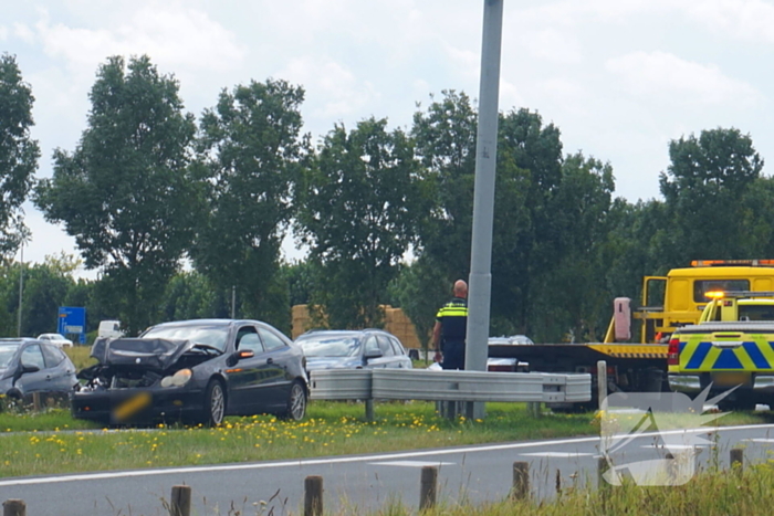 Botsing zorgt voor oponthoud