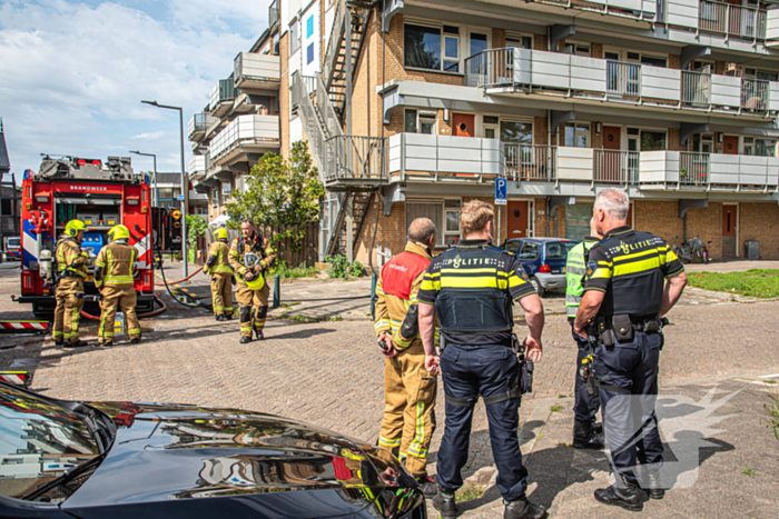 Woningbrand met grote schade na uitslaande brand